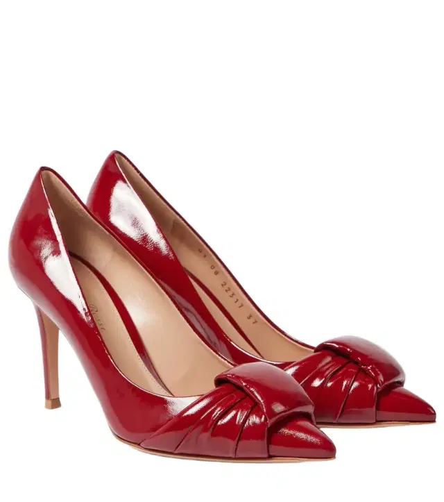 Gianvito Rossi 85 patent leather pumps