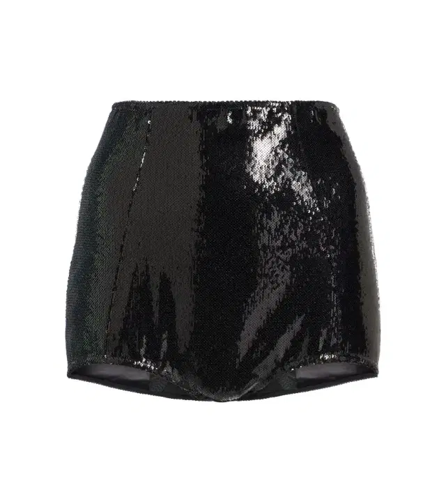 Dolce & Gabbana Sequined high-rise briefs