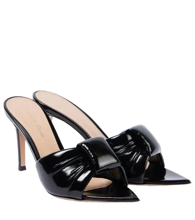Gianvito Rossi Love patent leather mules