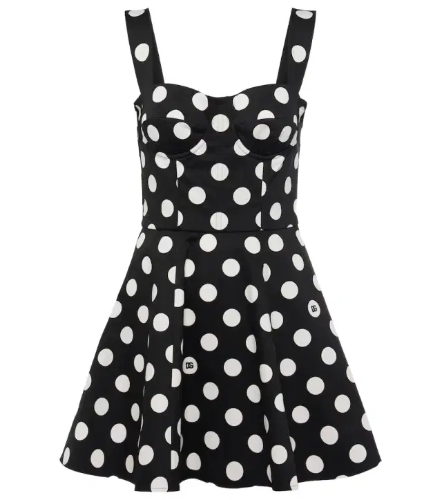 Dolce & Gabbana Cotton-blend minidress