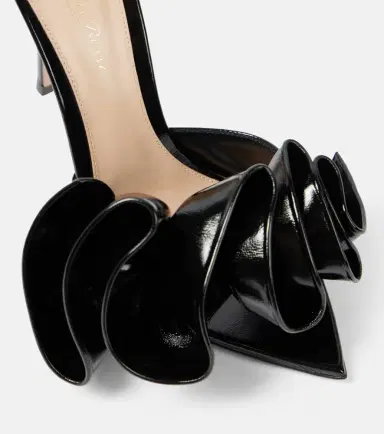 Gianvito Rossi Gabrielle 105 leather mules | Thumbnail 4