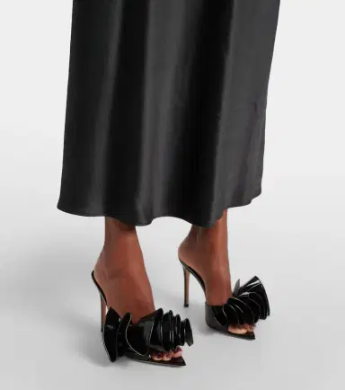 Gianvito Rossi Gabrielle 105 leather mules | Thumbnail 5