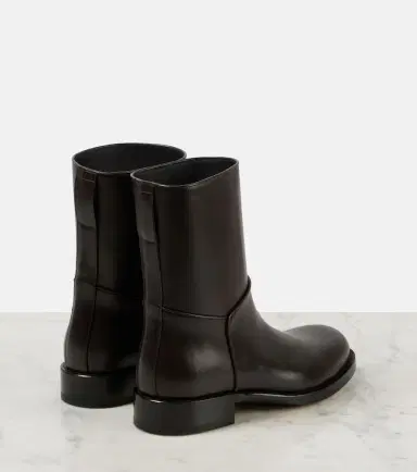 The Row Nobilis leather ankle boots | Thumbnail 3