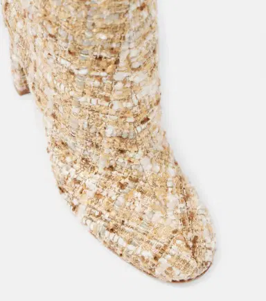 Gianvito Rossi Bouclé knee-high boots | Thumbnail 2