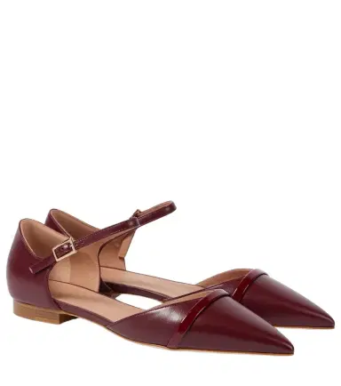 Malone Souliers Ulla leather Mary Jane flats | Thumbnail 1
