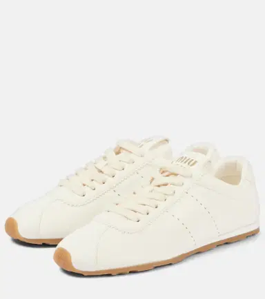 Miu Miu Leather sneakers | Thumbnail 2