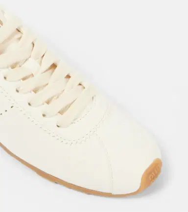 Miu Miu Leather sneakers | Thumbnail 4