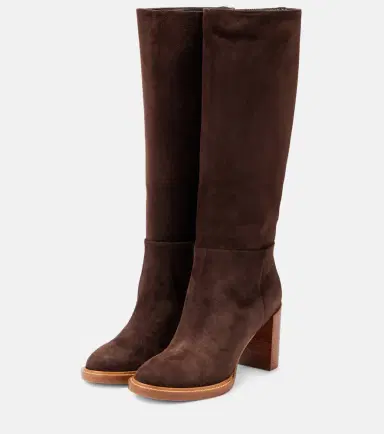 Gabriela Hearst Bocca suede knee-high boots | Thumbnail 4