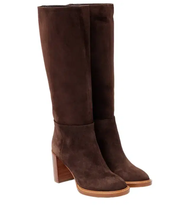 Gabriela Hearst Bocca suede knee-high boots