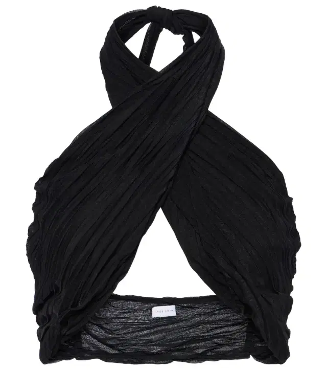 JADE SWIM Aylin halterneck wrap top