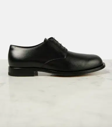 The Row Novus leather Derby shoes | Thumbnail 3 The Row Novus leather Derby shoes | Thumbnail 3