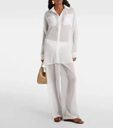 JADE SWIM Mika sheer shirt | Thumbnail 5 JADE SWIM Mika sheer shirt | Thumbnail 5