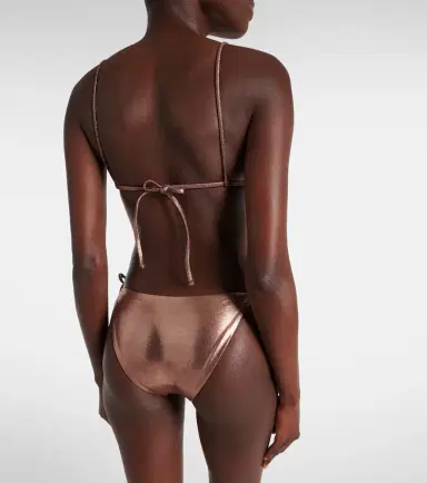 JADE SWIM Via lamé bikini top | Thumbnail 2 JADE SWIM Via lamé bikini top | Thumbnail 2