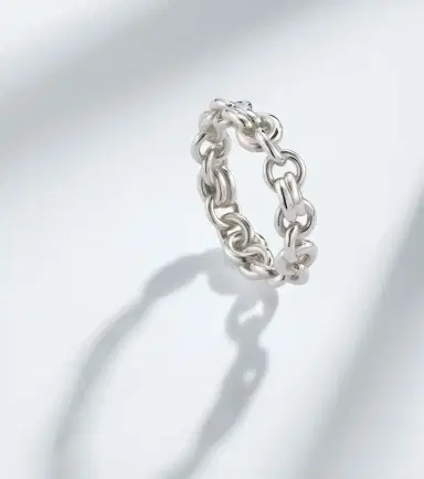 Spinelli Kilcollin Fused Serpens Medium 925 sterling silver ring | Thumbnail 4