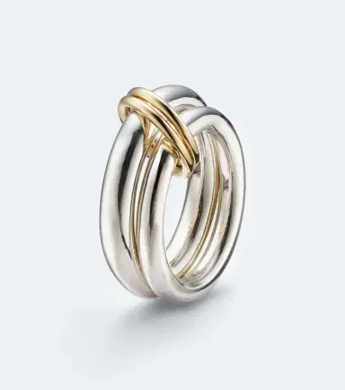 Spinelli Kilcollin Virgo sterling silver and 18kt gold ring | Thumbnail 2