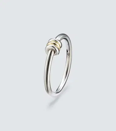 Spinelli Kilcollin Sirius 925 sterling silver and 18kt gold ring | Thumbnail 2