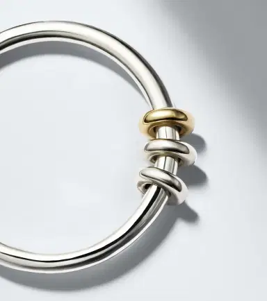Spinelli Kilcollin Sirius 925 sterling silver and 18kt gold ring | Thumbnail 3