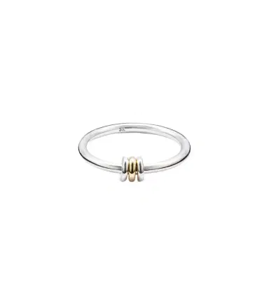 Spinelli Kilcollin Sirius 925 sterling silver and 18kt gold ring | Thumbnail 1