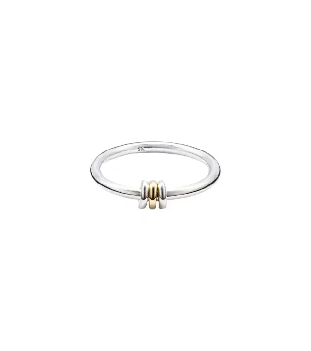 Spinelli Kilcollin Sirius 925 sterling silver and 18kt gold ring