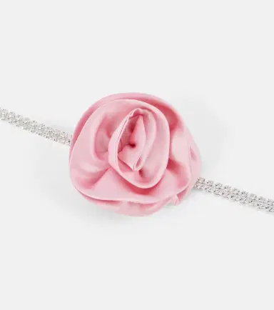 Magda Butrym Floral-appliqué choker | Thumbnail 2
