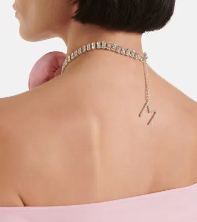 Magda Butrym Floral-appliqué choker | Thumbnail 5
