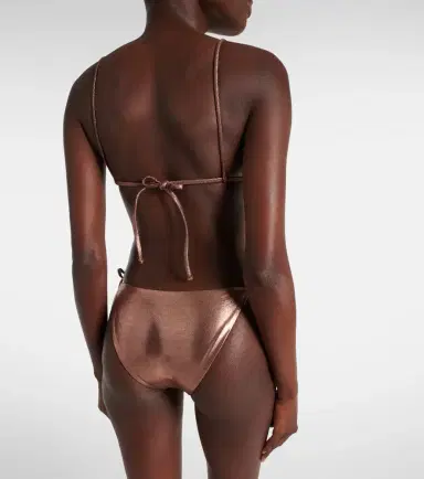 JADE SWIM Ties lamé bikini bottoms | Thumbnail 3 JADE SWIM Ties lamé bikini bottoms | Thumbnail 3