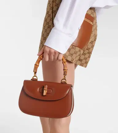 Gucci Bamboo 1947 Small leather top-handle bag | Thumbnail 7