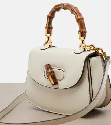 Gucci Bamboo 1947 Mini leather top-handle bag | Thumbnail 4