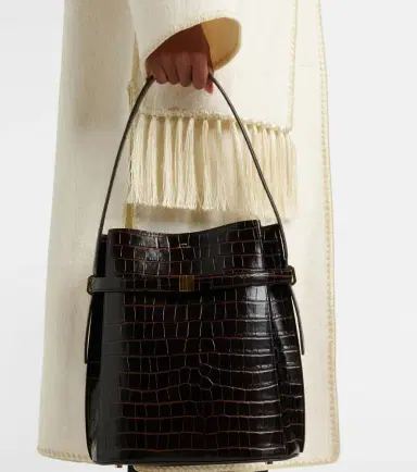 TOTEME Croc-effect leather bucket bag | Thumbnail 5 TOTEME Croc-effect leather bucket bag | Thumbnail 5
