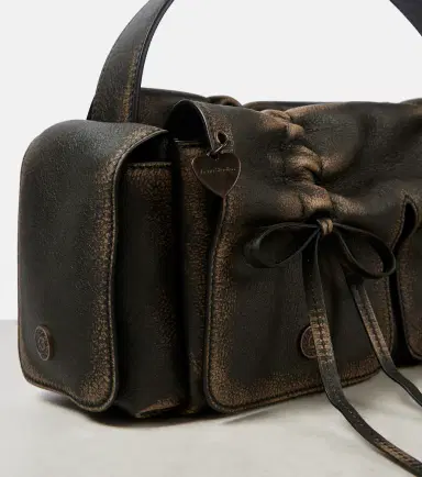 Acne Studios Multipocket leather shoulder bag | Thumbnail 4