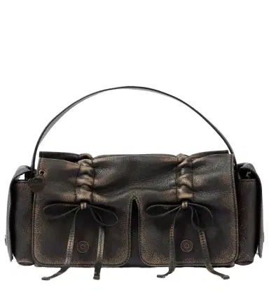 Acne Studios Multipocket leather shoulder bag | Thumbnail 1