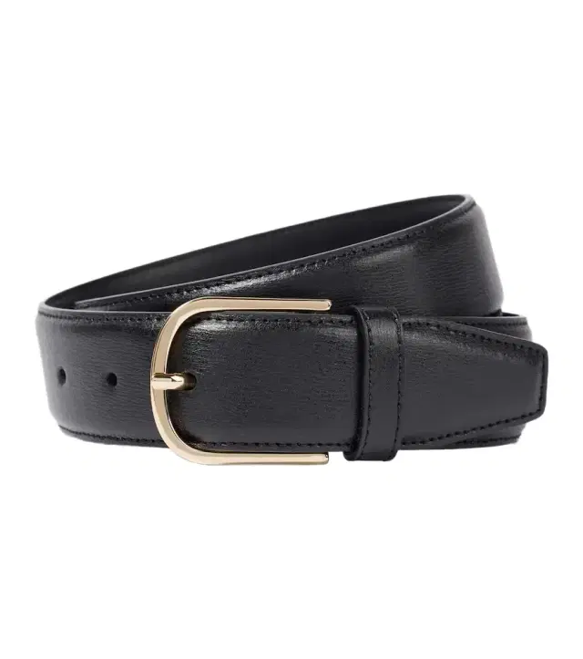 Leather belt