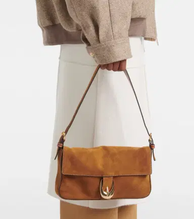 Staud Harlow suede shoulder bag | Thumbnail 6