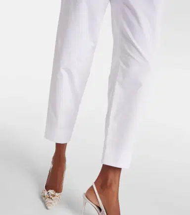 Dolce & Gabbana High-rise cotton straight pants | Thumbnail 5 Dolce & Gabbana High-rise cotton straight pants | Thumbnail 5