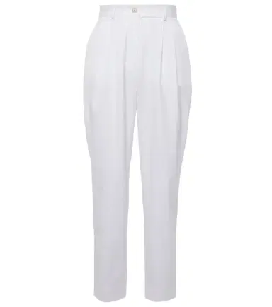 Dolce & Gabbana High-rise cotton straight pants | Thumbnail 1 Dolce & Gabbana High-rise cotton straight pants | Thumbnail 1