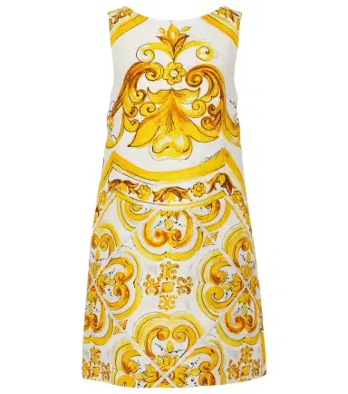 Dolce & Gabbana Majolica minidress | Thumbnail 1 Dolce & Gabbana Majolica minidress | Thumbnail 1