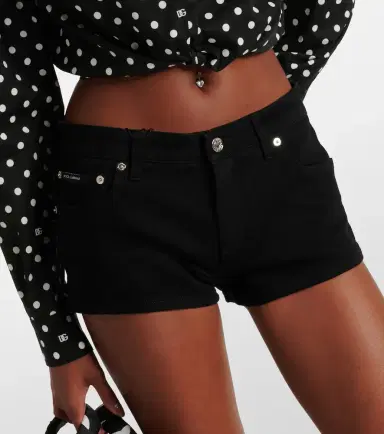 Dolce & Gabbana Low-rise denim shorts | Thumbnail 3