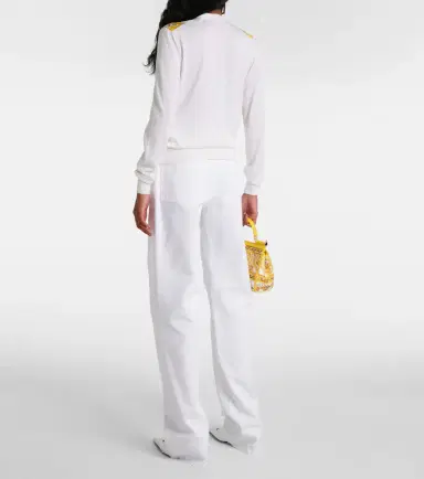 Dolce & Gabbana Majolica silk twill cardigan | Thumbnail 4