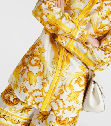 Dolce & Gabbana Majolica silk twill shirt | Thumbnail 5 Dolce & Gabbana Majolica silk twill shirt | Thumbnail 5