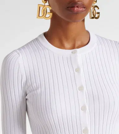 Dolce & Gabbana Ribbed-knit cardigan | Thumbnail 2
