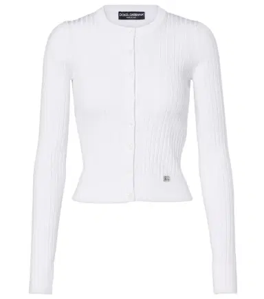 Dolce & Gabbana Ribbed-knit cardigan | Thumbnail 1