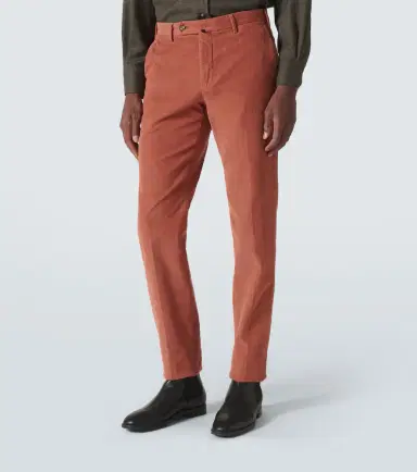 Slowear Cotton corduroy straight pants | Thumbnail 4