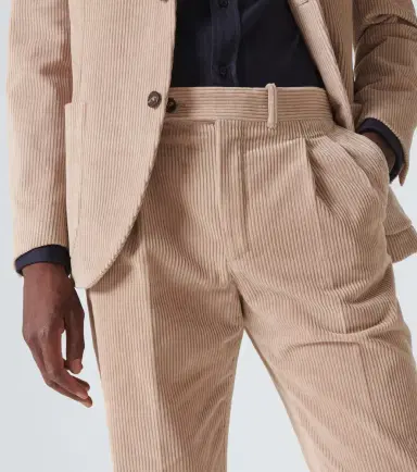 Slowear Cotton corduroy straight pants | Thumbnail 2