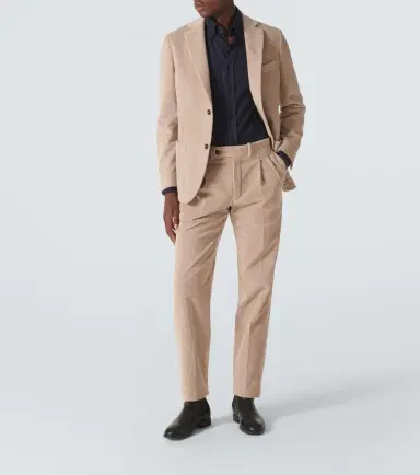 Slowear Cotton corduroy straight pants | Thumbnail 3