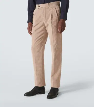 Slowear Cotton corduroy straight pants | Thumbnail 4