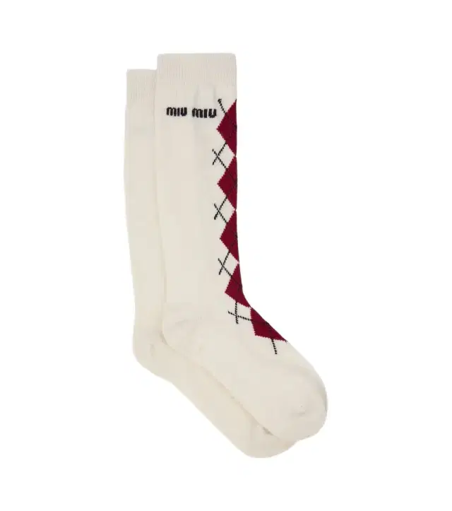 Wool and cashmere-blend socks