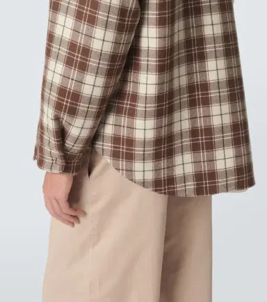 Miu Miu Checked virgin wool jacket | Thumbnail 3 Miu Miu Checked virgin wool jacket | Thumbnail 3