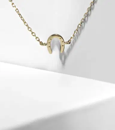 STONE AND STRAND Lucky Horseshoe 10kt gold bracelet | Thumbnail 4 STONE AND STRAND Lucky Horseshoe 10kt gold bracelet | Thumbnail 4