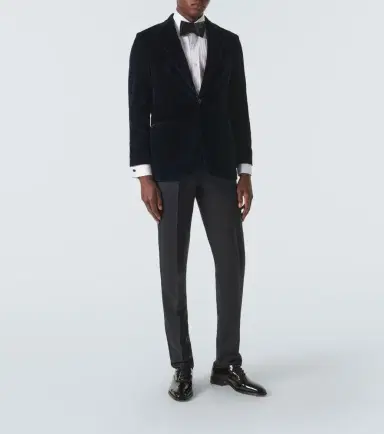 Rubinacci Modluca wool tuxedo pants | Thumbnail 3 Rubinacci Modluca wool tuxedo pants | Thumbnail 3