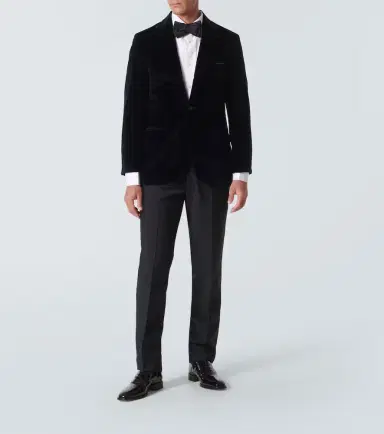 Rubinacci Pleated cotton tuxedo shirt | Thumbnail 2